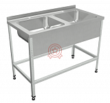 Ванна моечная цельнотянутая "Бизнес" ВМЦБ 1002/7 1000х700х860 мм фото